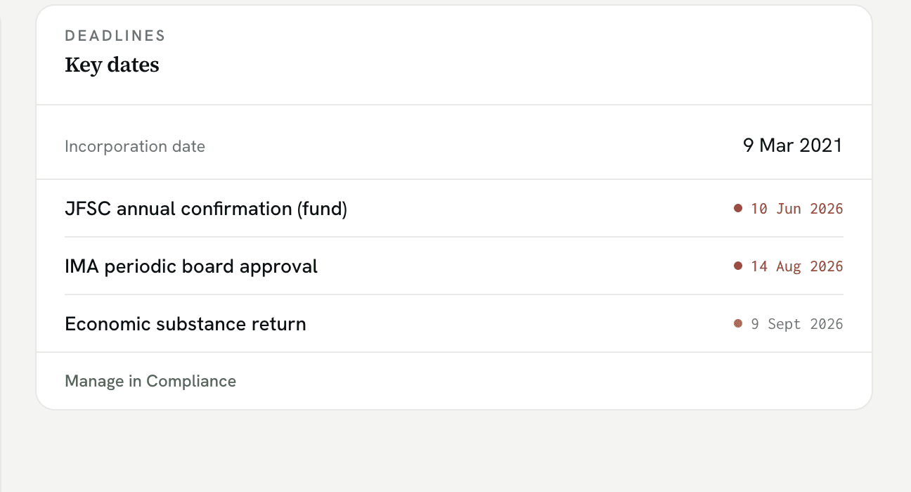 The key dates on the entity record for Aldgate Real Estate Fund LP